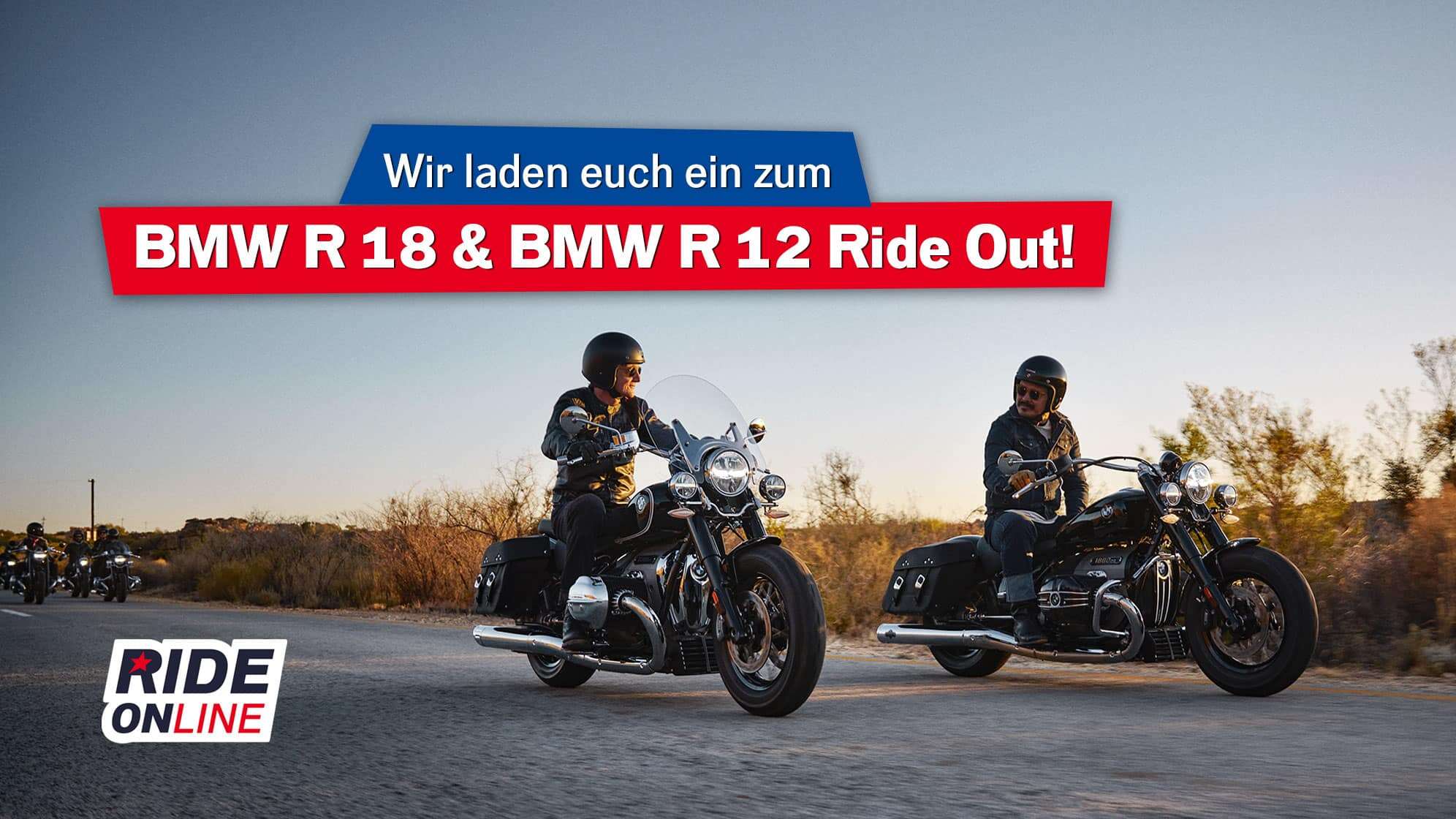 Unser exklusiver BMW R 18 & R 12 Ride Out am 16.06. - jetzt bewerben!