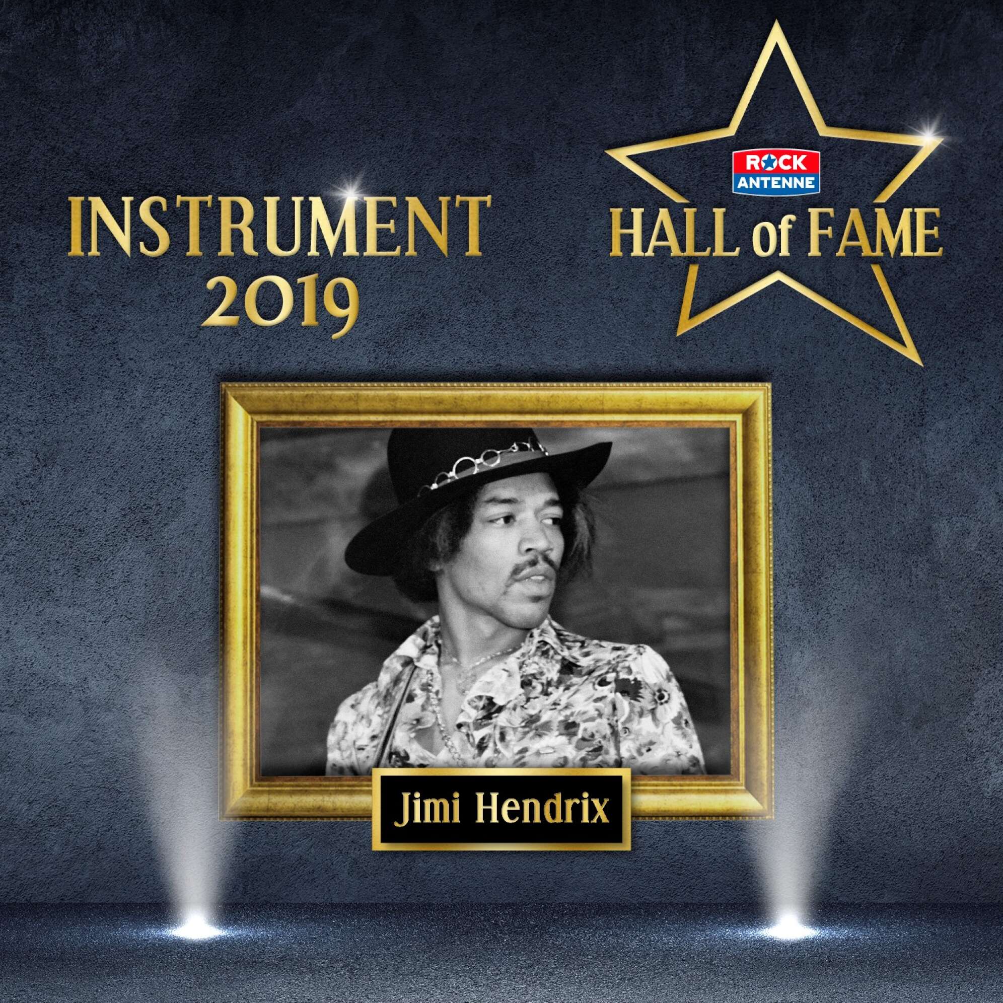 Bild der ROCK ANTENNE Hall of Fame - Gewinner Kategorie Instrument 2019: Jimi Hendrix