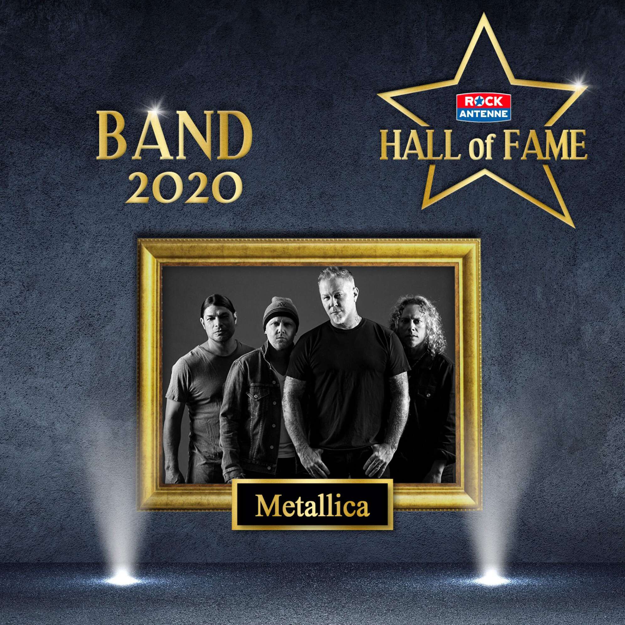 Bild der ROCK ANTENNE Hall of Fame - Gewinner Kategorie Band 2020: Metallica
