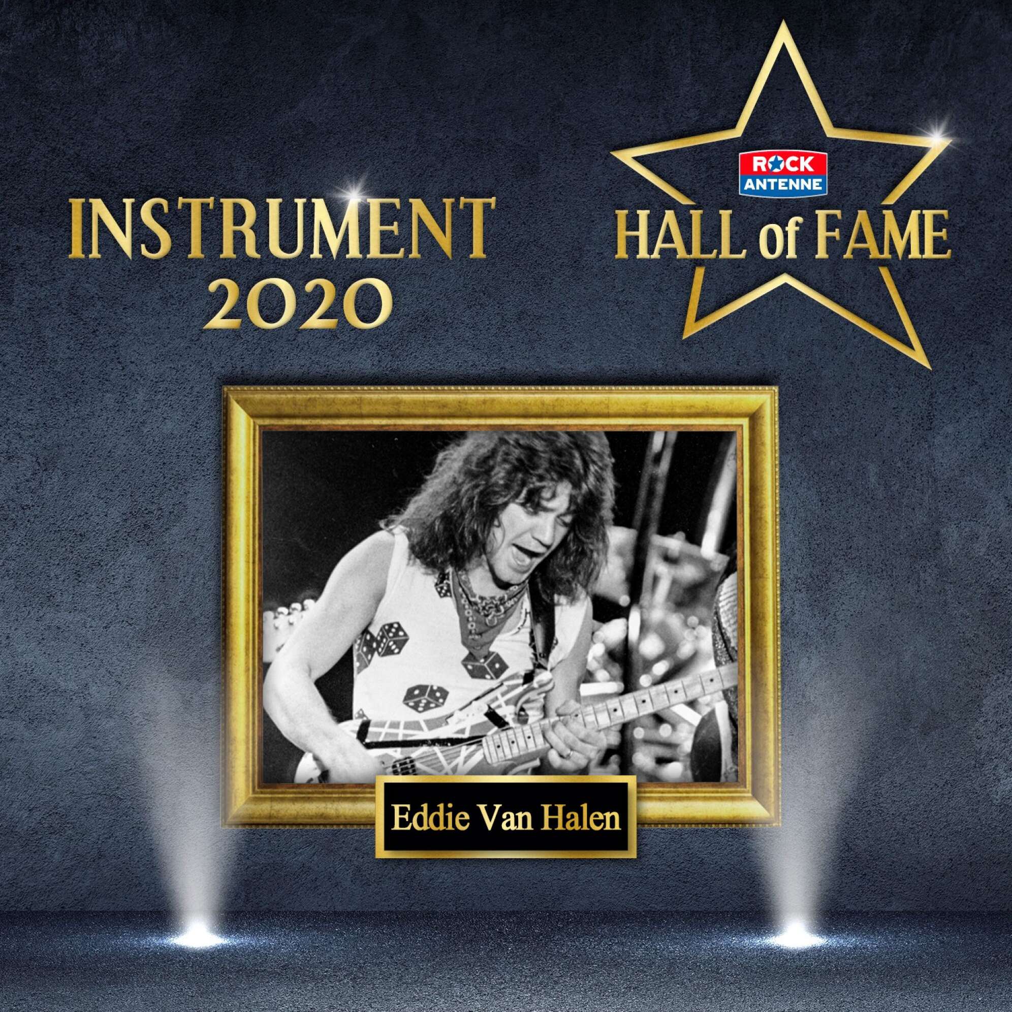 Bild der ROCK ANTENNE Hall of Fame - Gewinner Kategorie Instrument 2020: Eddie Van Halen