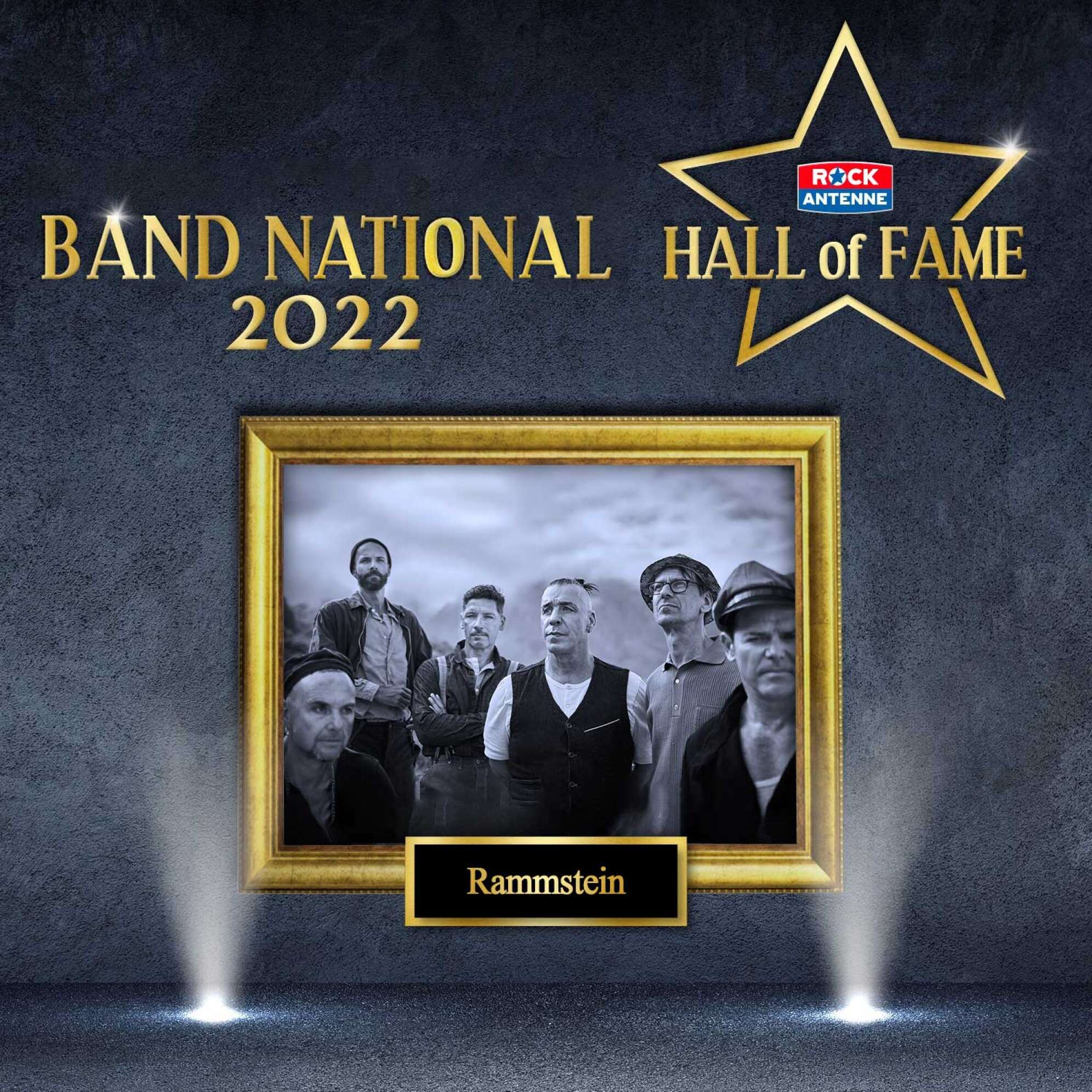 Bild der ROCK ANTENNE Hall of Fame - Gewinner Kategorie Band National 2022: Rammstein