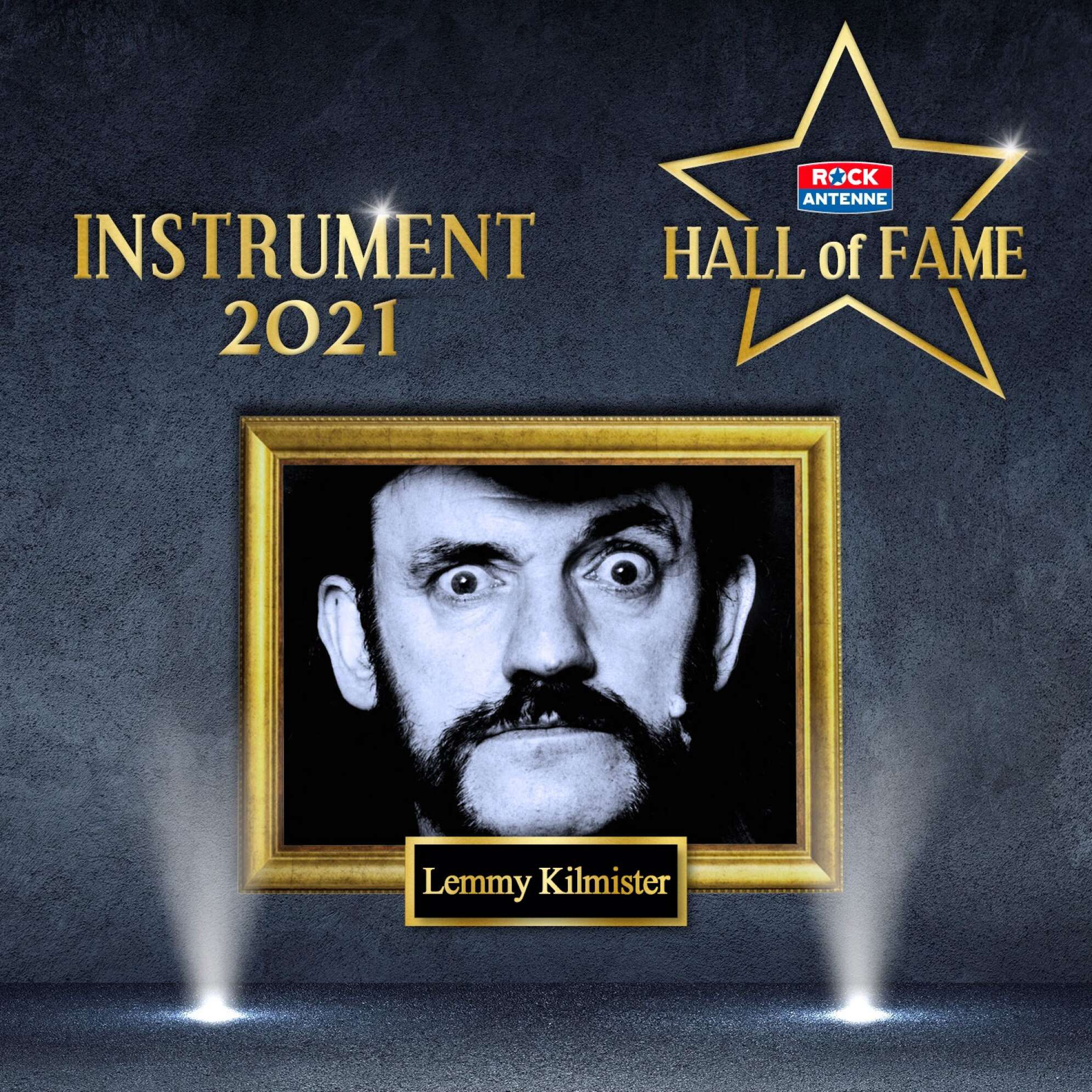 Bild der ROCK ANTENNE Hall of Fame - Gewinner Kategorie Instrument 2021: Lemmy Kilmister
