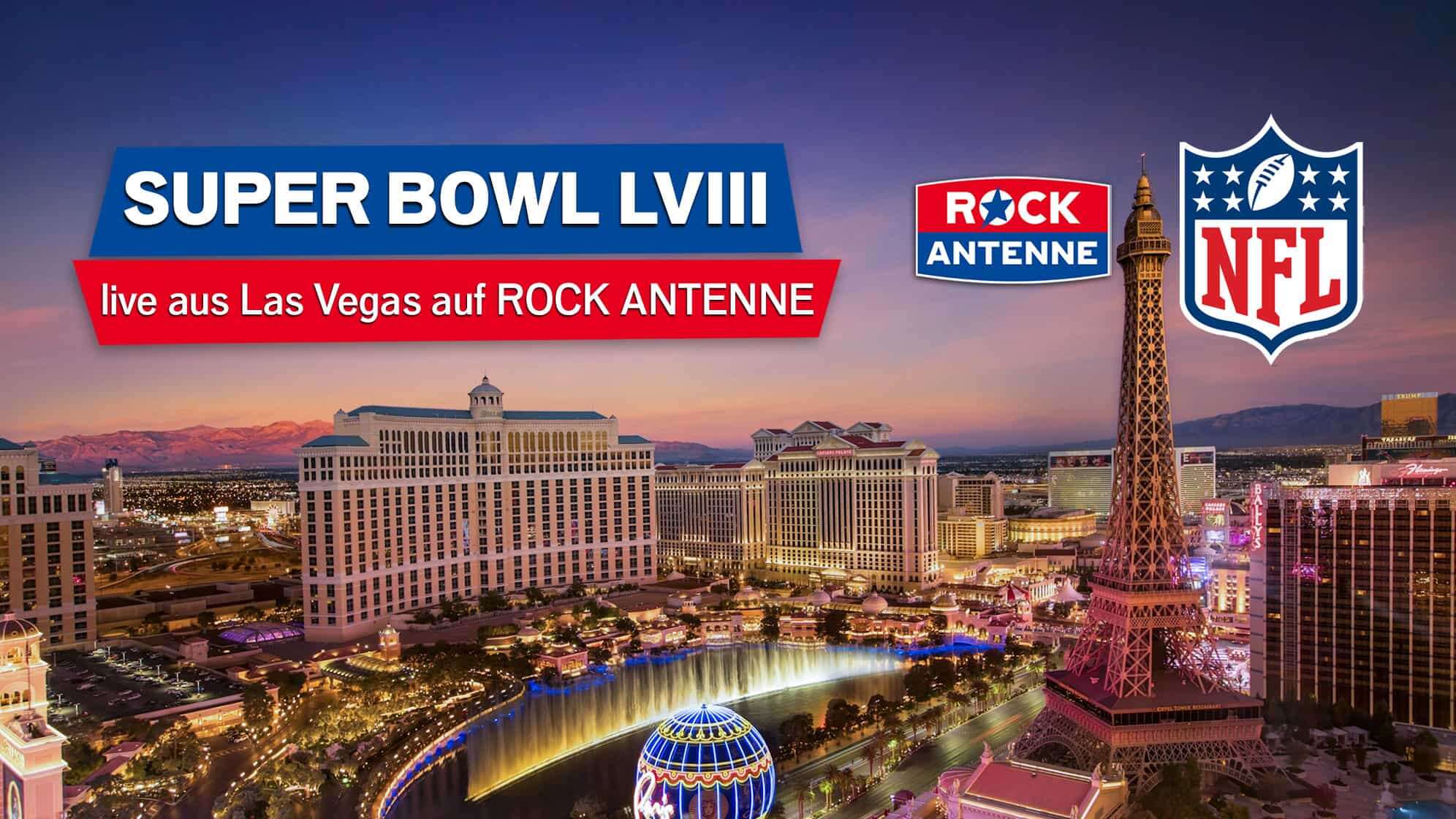 Rock'N'Ball: Der SUPER BOWL LVIII live aus Las Vegas im Radio