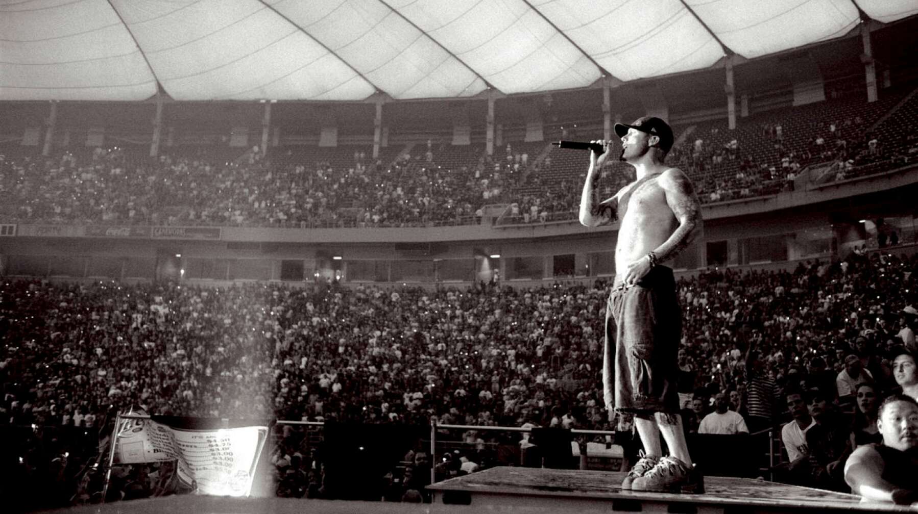 Fred Durst on stage