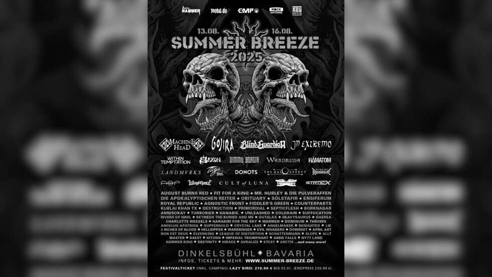 13.-16.08.2025: SUMMER BREEZE Open Air