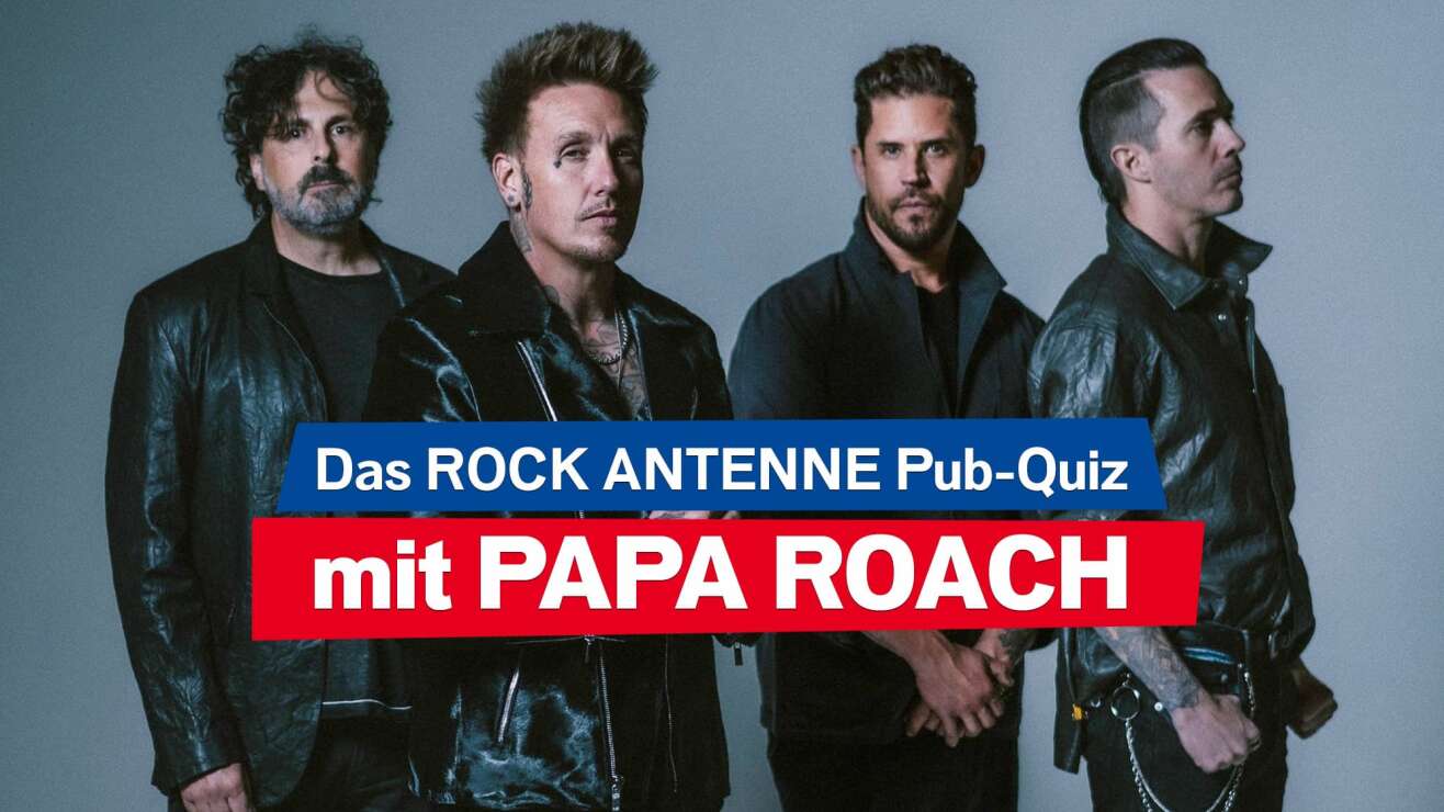 Das ROCK ANTENNE Pub-Quiz mit Papa Roach: Hier anmelden!