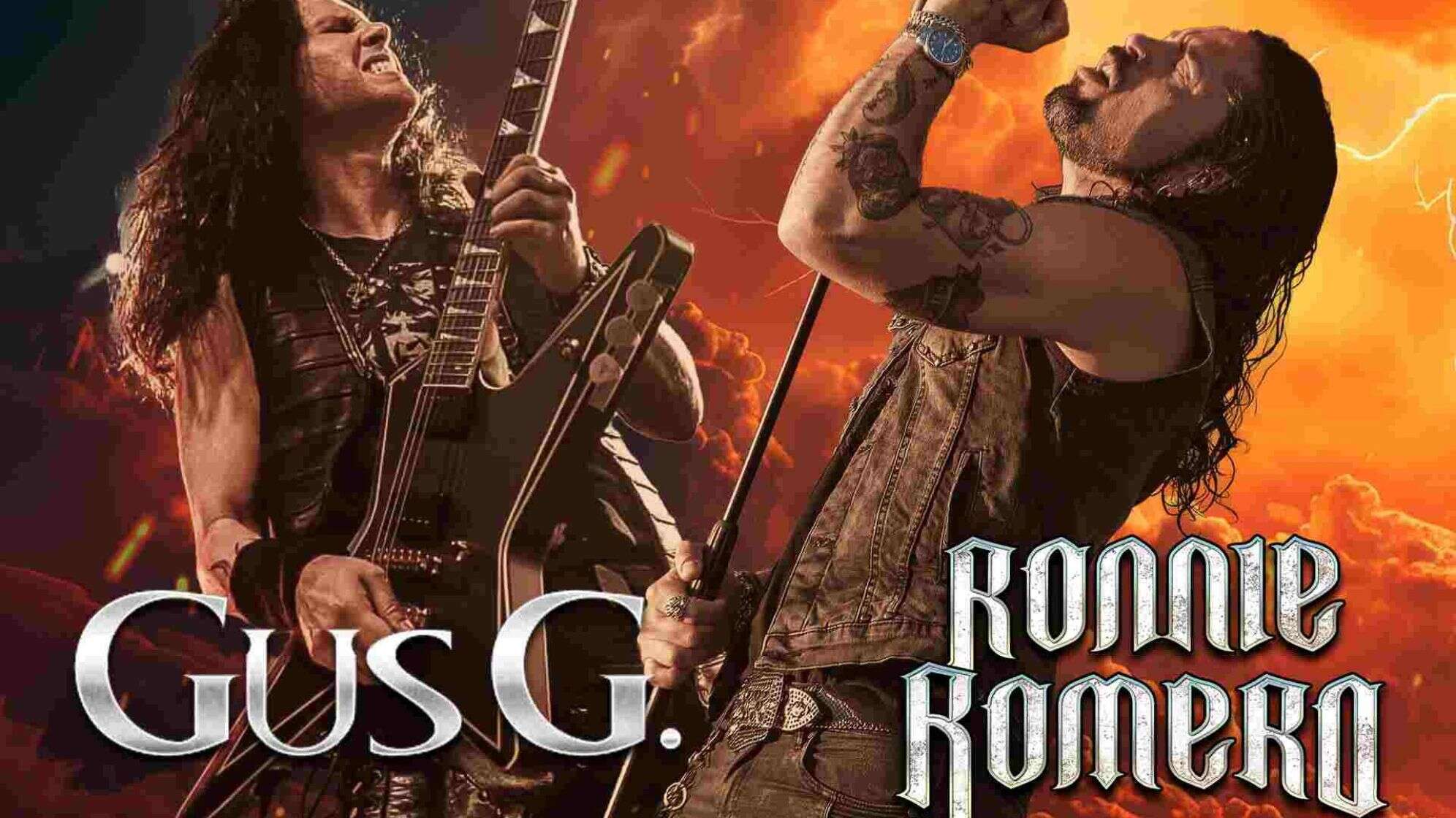 Werbebanner Ronnie Romero und Gus G