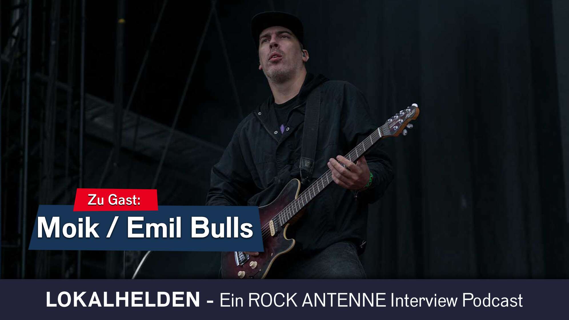 Moik von den Emil Bulls im Lokalhelden Podcast