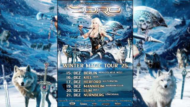 Neu im ROCK ANTENNE Konzertkalender: DORO, URIAH HEEP & mehr live 2025!