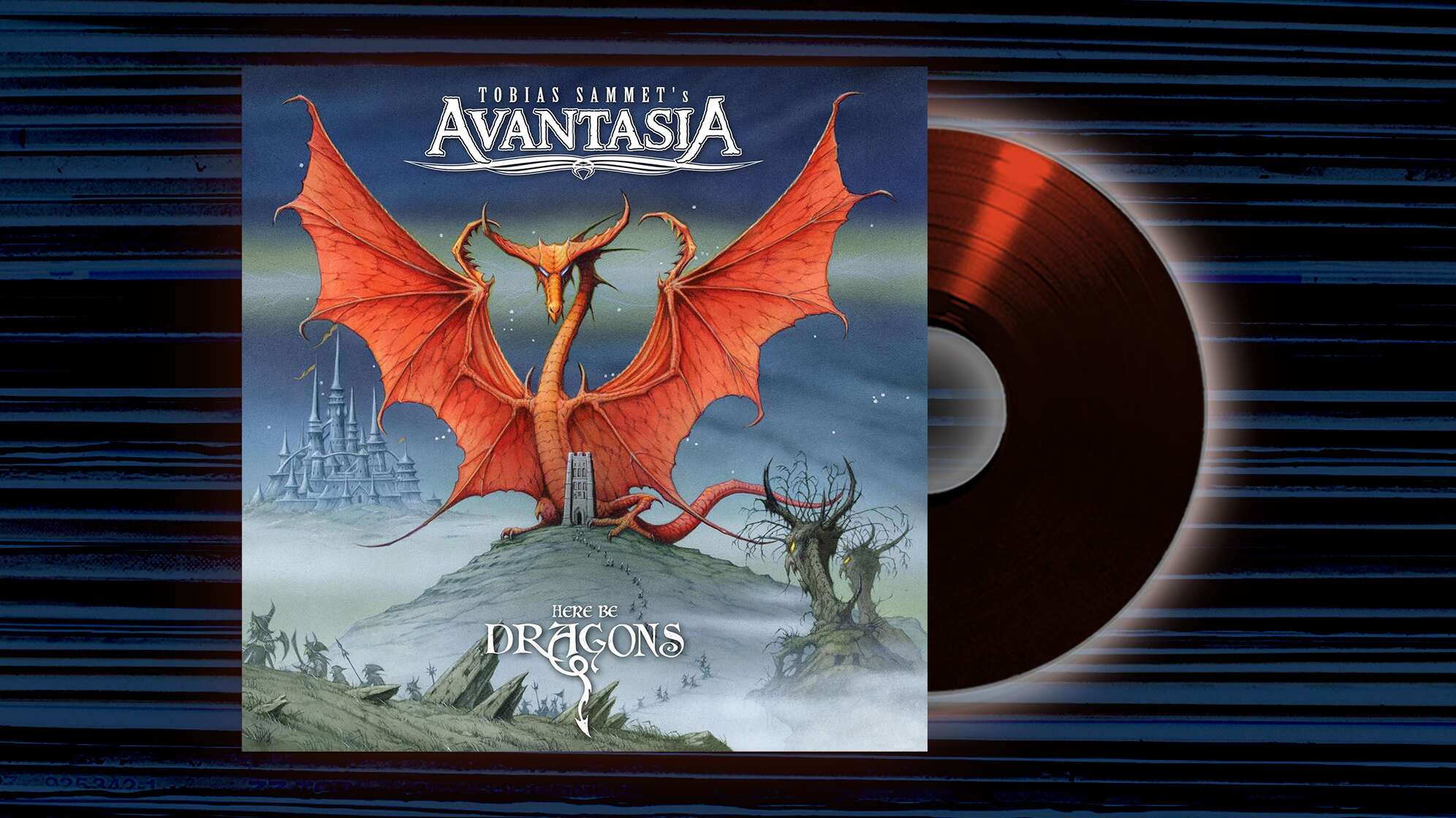 Albumcover Avantasia - "Here Be Dragons"