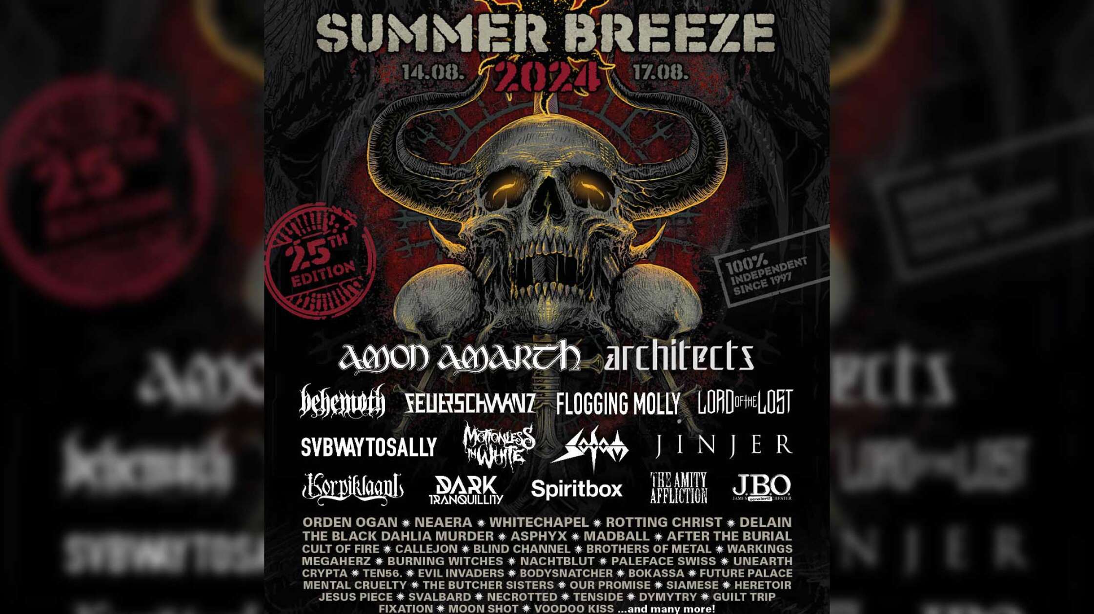 Summer Breeze Das Lineup 2024