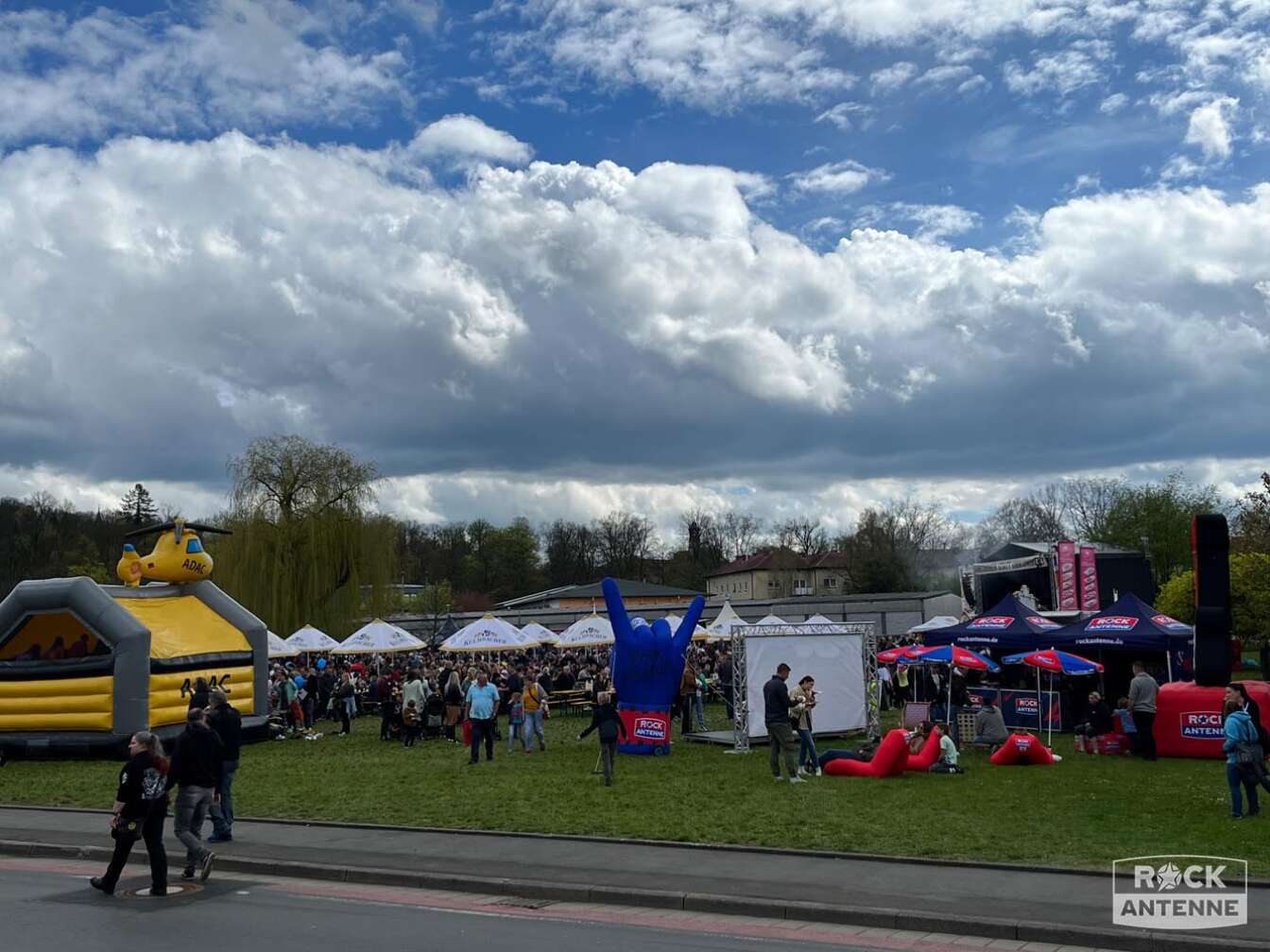 Foto von der 20. Motorradsternfahrt Kulmbach von 22. bis 23. April 2023