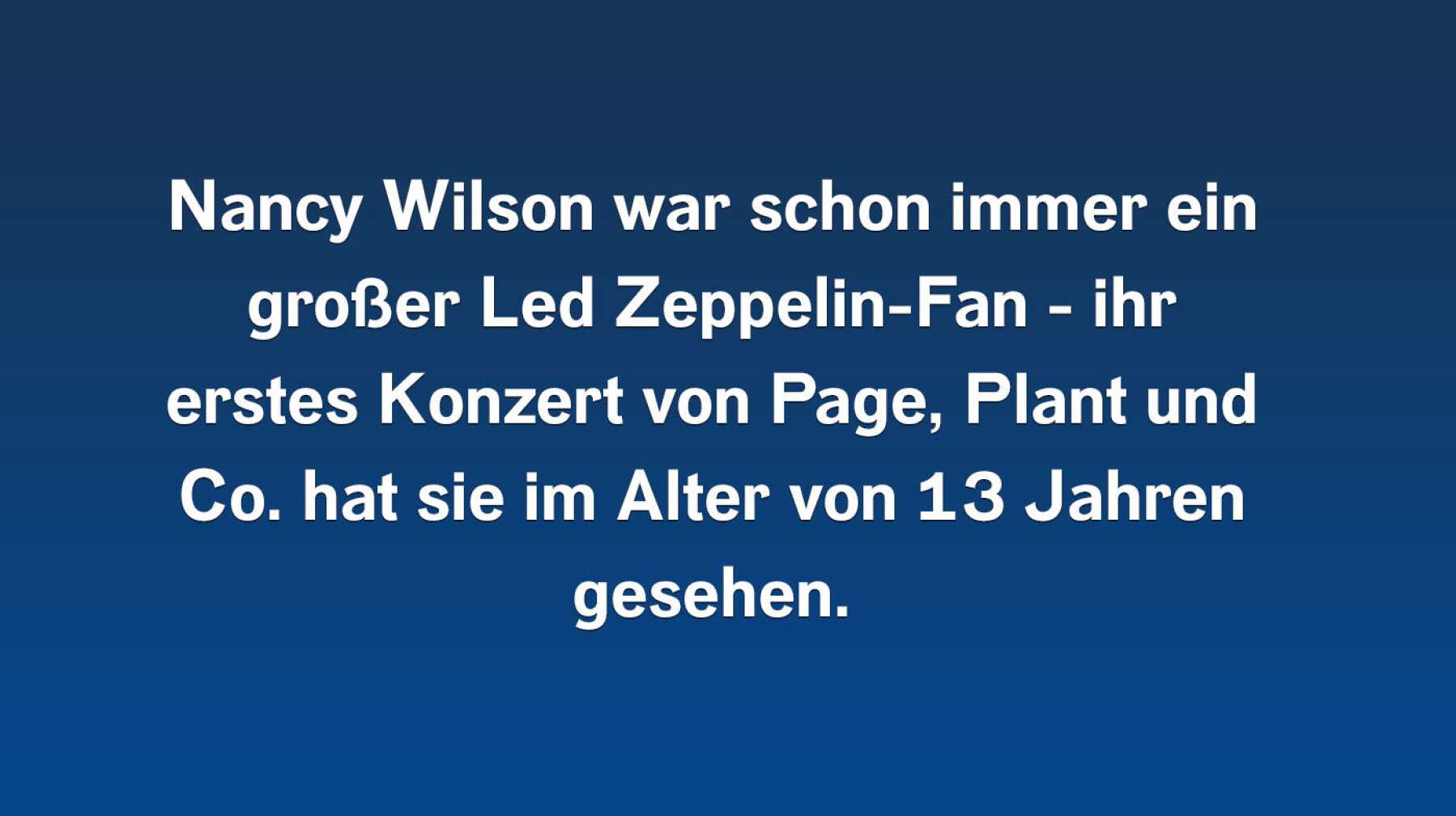 Sechs Fakten über Nancy Wilson & Heart #2