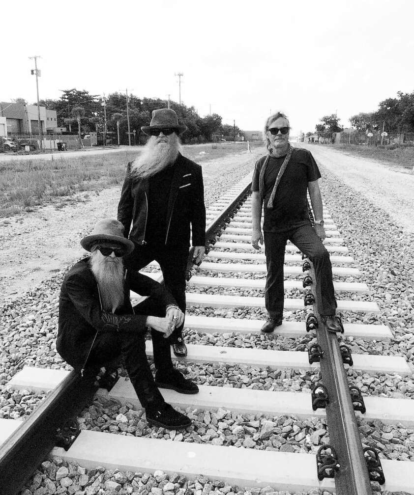 ZZ Top auf Bahngleisen