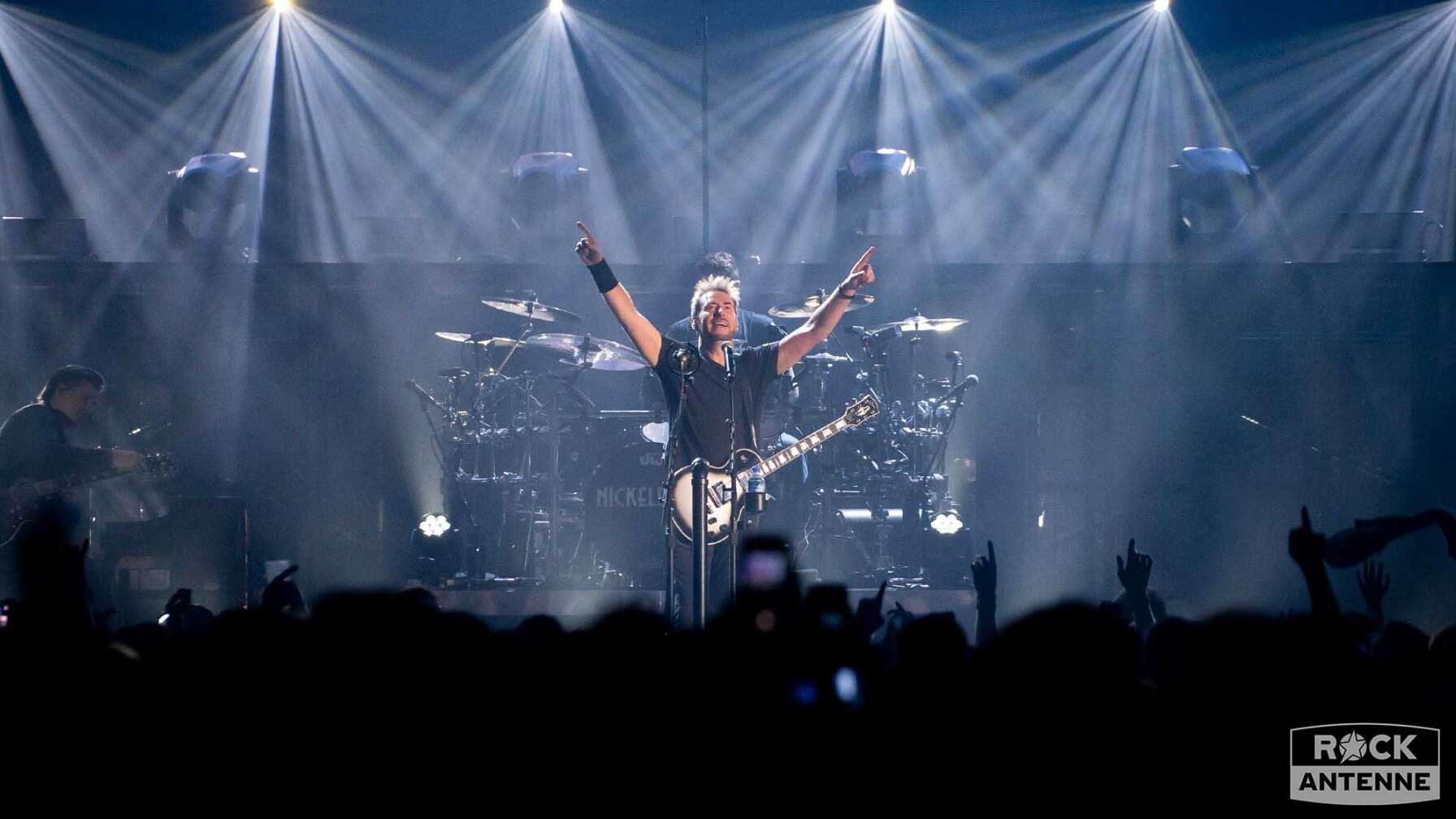 Nickelback bei ihrem Konzert am 08.06.2024 in München