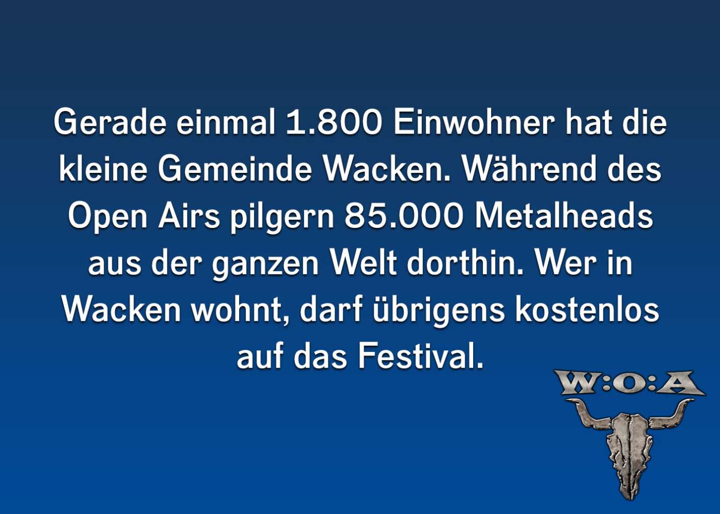 10 Rockfakten über das WACKEN OPEN AIR