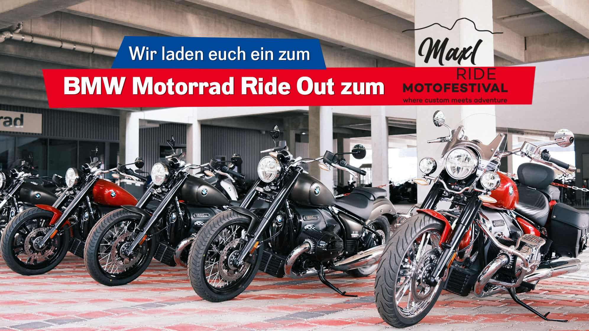 Unser BMW Motorrad Ride Out zum MaxlRIDE Festival - jetzt bewerben