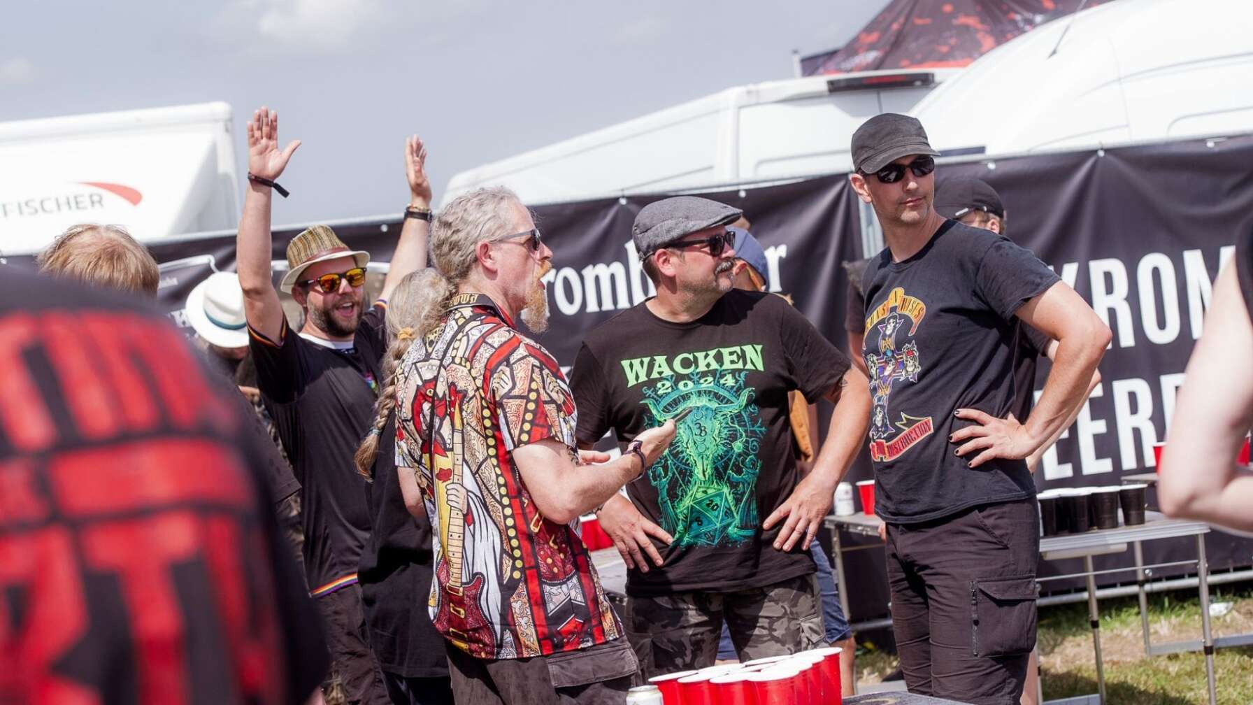 Land und Leute beim Wacken Open Air 2024