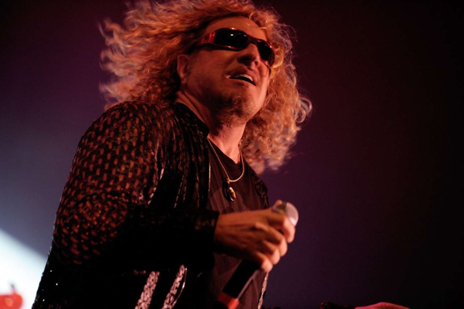 Sammy Hagar auf der Bühne