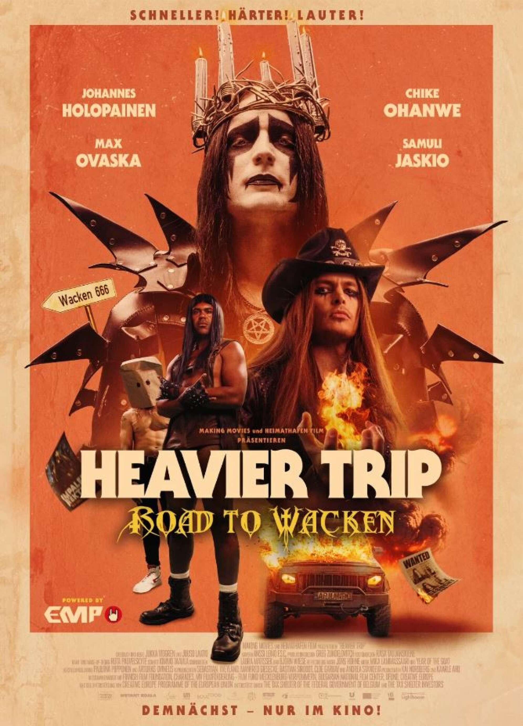 Filmplakat des Films Heavier Trip - Road to Wacken