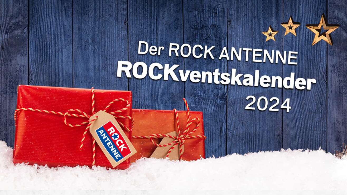 Der Original ROCK ANTENNE ROCKventskalender 2024: Täglich Geschenke sichern!