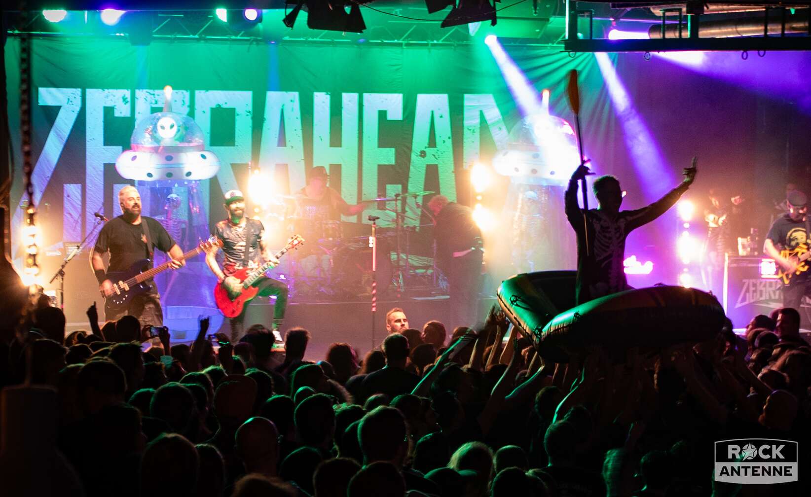 Konzertfotos von Zebrahead